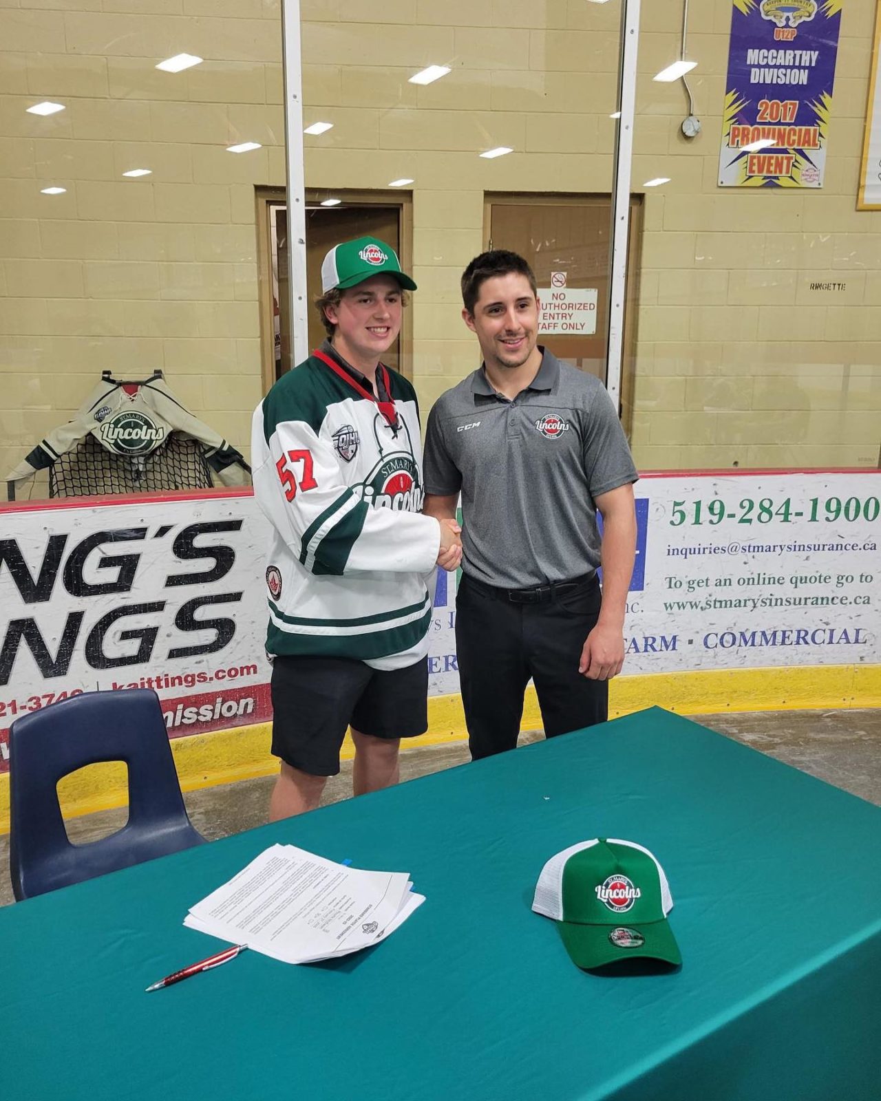SIGNED - Lincs welcome hometown D-man, Rourke McEwan! Suiting up for the U18 AAA Lakers last season and making the Alliance All-Star Team, Rourke also AP’d with the Lincs #WeAreLincolns