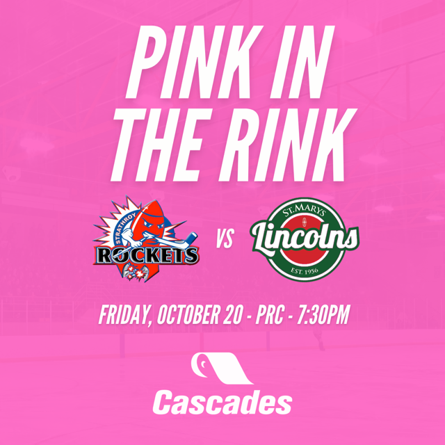 Pink in the Rink – Friday Oct 20