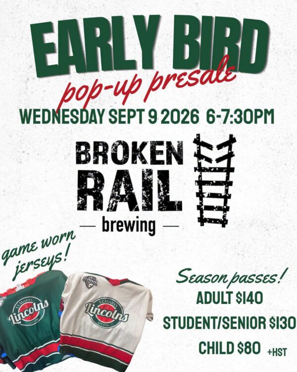 EARLY BIRD POP-UP PRESALE